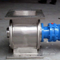 Adjustable speed rotary airlock valve for silo unloader